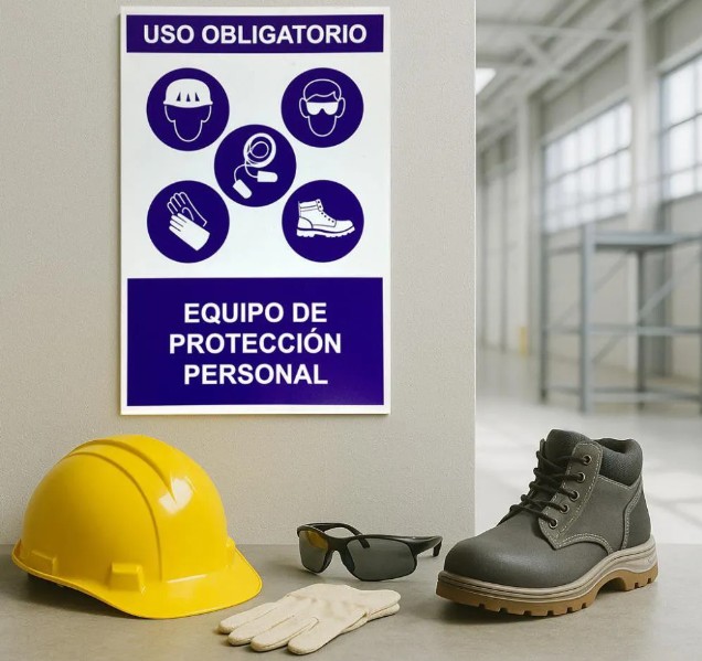 Uso de EPPs, señalización y rotulación